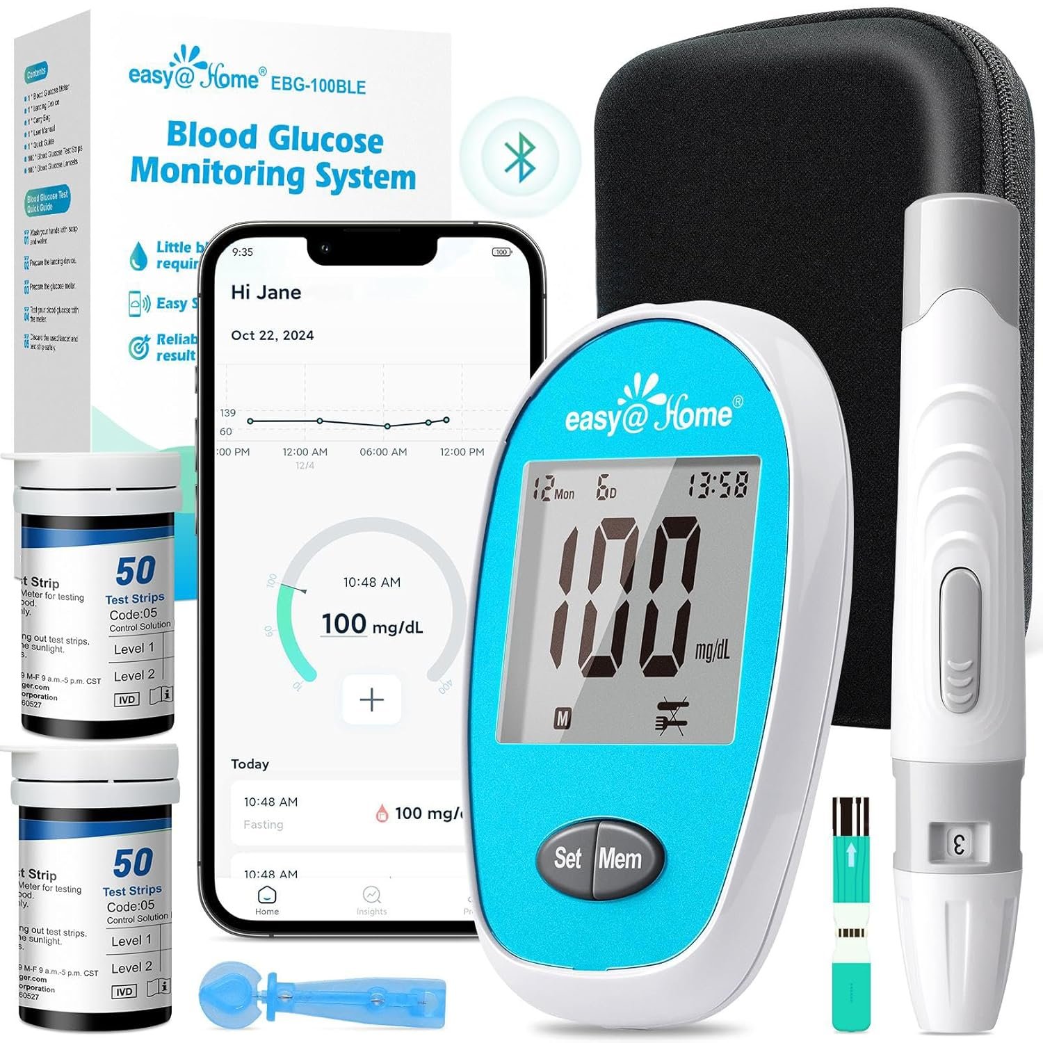 Wireless Glucose Monitor Kit